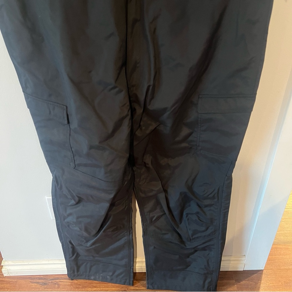 New Carhartt Mens Black Shoreline Bib Overalls XL Regular Storm Defender - Picture 2 of 11
